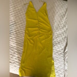 Zara Lemon Yellow Dress